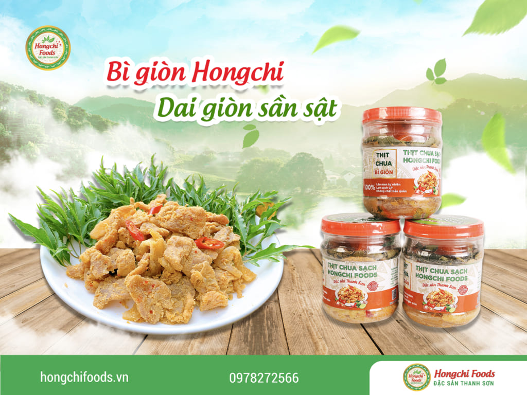 Bì giòn Hongchi Foods